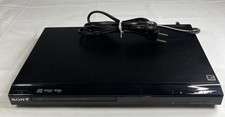 Sony DVP-SR101P DVD Player DVD RW Playback No Remote Tested  Clean