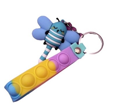 Dragonfly Fidget Keychain Mini Pop 3d Animal Keychain