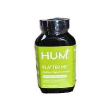 Hum Nutrition Flatter Me 18 Digestive Enzymes Debloat 60 Capsules. B5