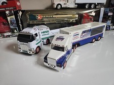 Lot Of 2 Trucks 1/43 Scale Hess Truck, See Pic For Details