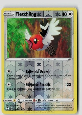 Fletchling Common SWSH07: Evolving Skies 138/203 NM