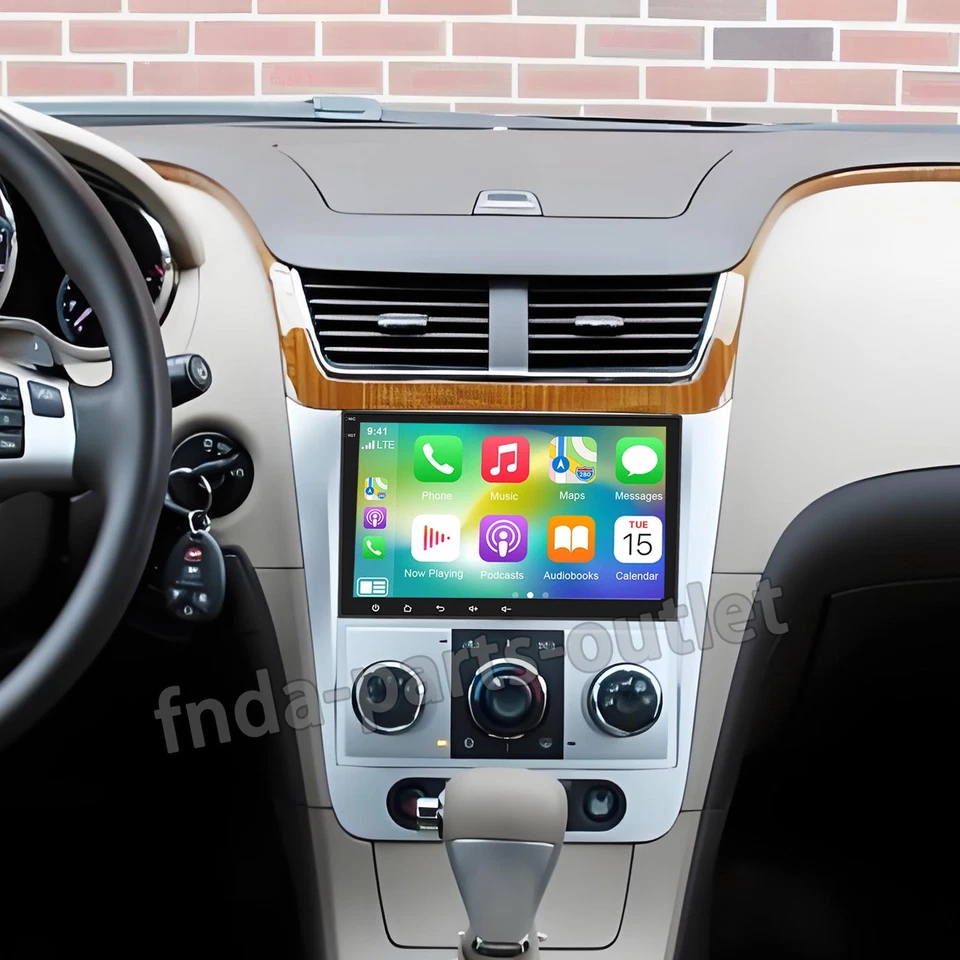 Carplay para Chevrolet Malibu 2008-2012 coche estéreo radio GPS navegación 8" Android 15 Foto 2 de 4