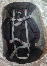 Osprey Porter 46 Travel Backpack Duffle Bag Black Multi Pockets Clean