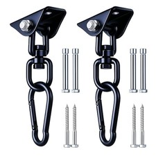 Hammock Hanging Kit, 360 Rotating Heavy Duty Swing Chair Hook 1200 lbs Cap
