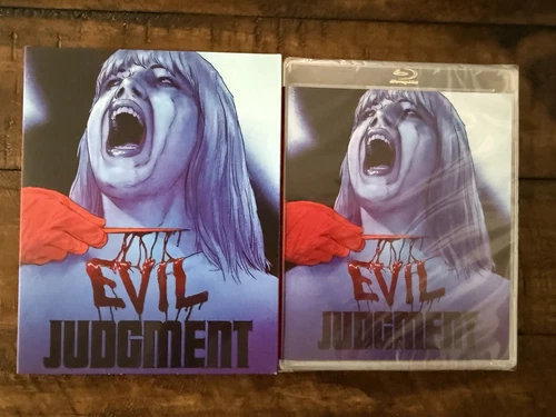 Evil Judgement (1984) Blu ray w/OOP Slipcover SEALED Vinegar Syndrome Horror NEW