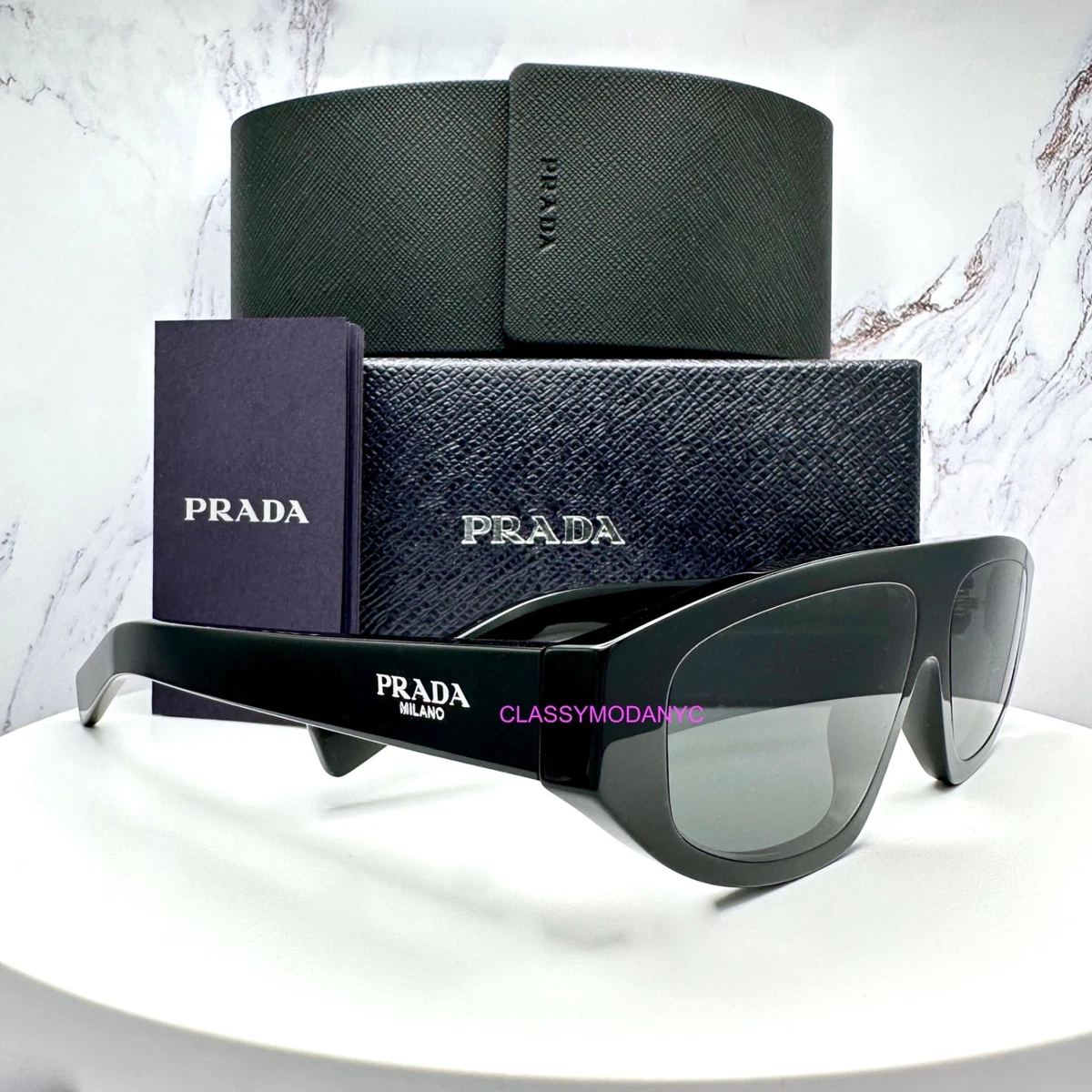 PRADA Black Shield Sunglasses for Men for sale | eBay