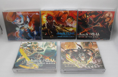 Various .hack Game Music Link G.U. Trilogy Original Soundtrack 5 CDs Import