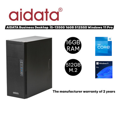 AIDATA Business Desktop i5-13500 16GB 512SSD Windows 11 Pro