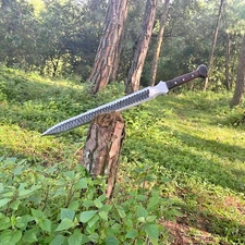 Custom Handmade Carbon Steel Blade Roman Gladius Sword | Hunting Sword Camping