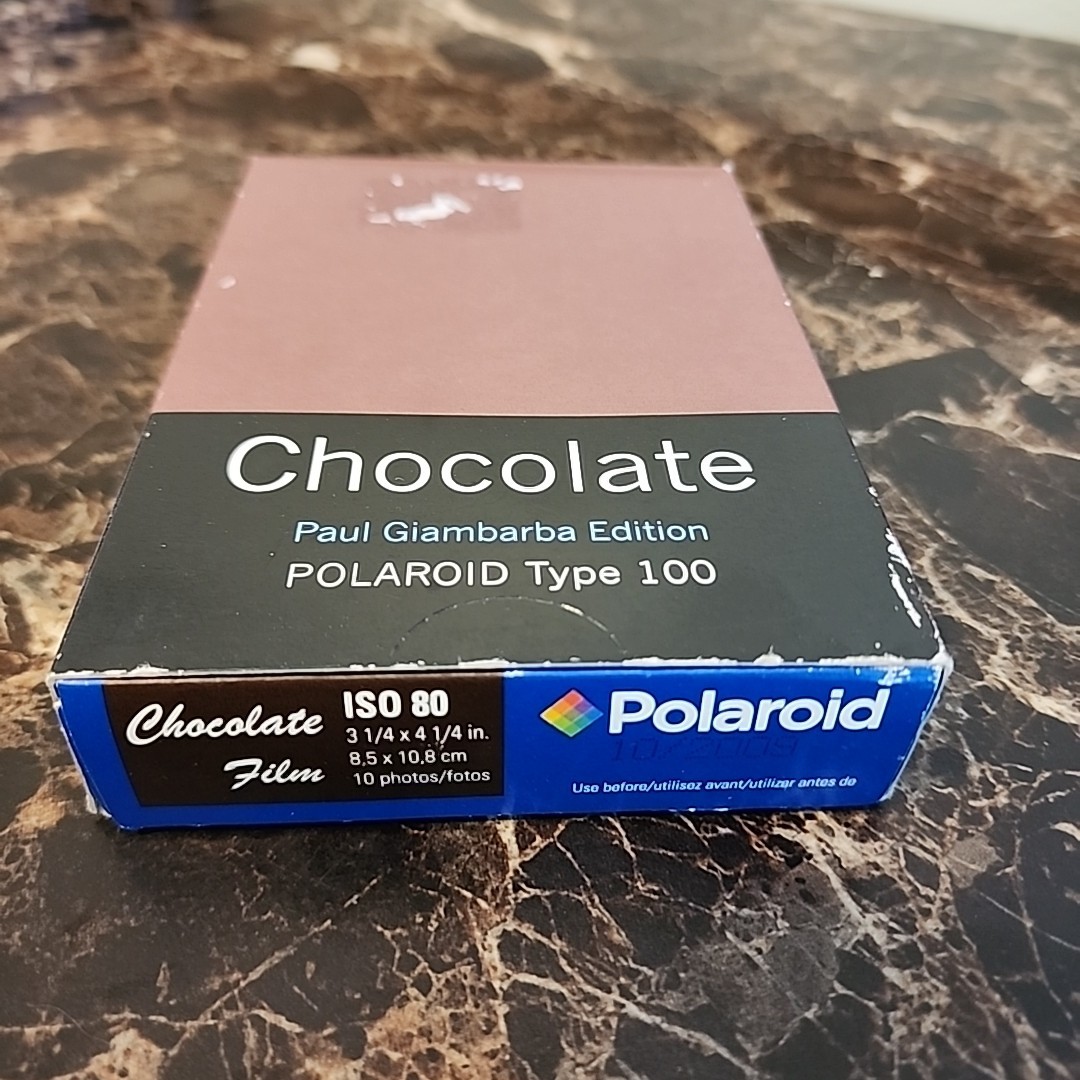Polaroid Paul Giambarba Edition Type 100 Film CHOCOLATE Expired 10