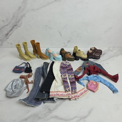 MGA Bratz Accessory Lot Shoes Jacket Top Replacement Pieces 