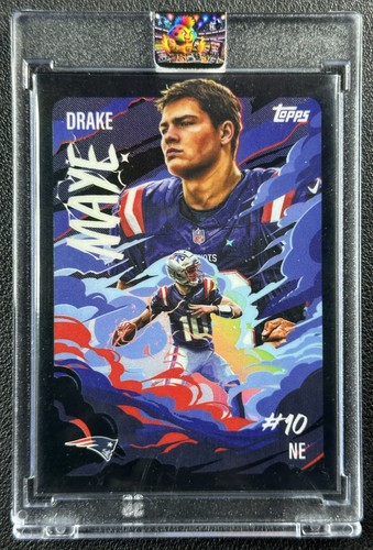 2025 Topps Chrome Drake Maye Base (RAW)