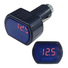 Car Led Digital Voltmeter 12v24v Cigarette Lighter Gauge Car Led Digital Voltmeter 12v24v Cigarette Lighter Gauge