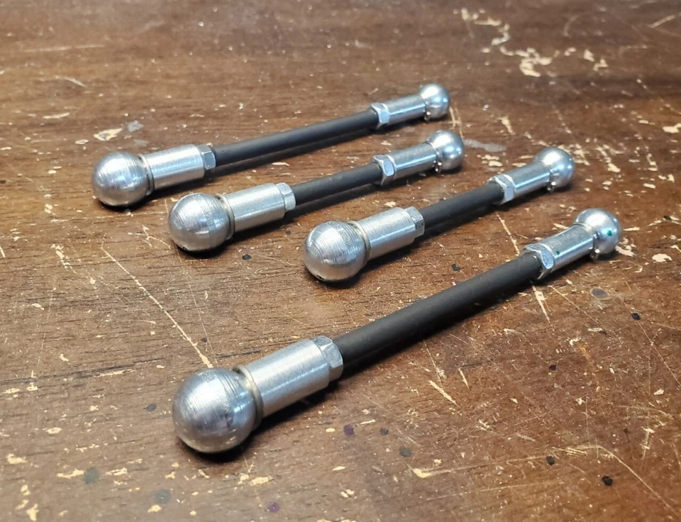 🔥 Audi 2018+  Q8 SQ8 RSQ8 Adjustable Air Ride Suspension Lowering Links Kit Foto 2 de 2