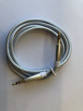 Audio 3.5mm Cable Male to Male Stereo Speaker iPad Car iphone AUX HeadPhone Silv