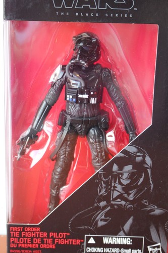 2015 Star Wars The Black Series #11 First Order TIE Fighter Pilot (Hasbro) - Picture 2 of 7