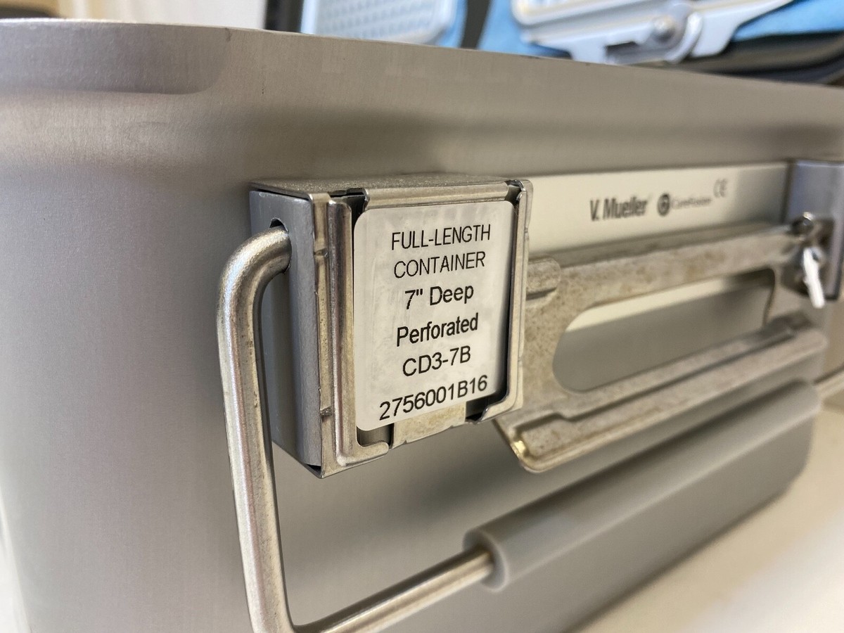 genesis mid-length コンテナ v.mueller V Mueller Genesis Sterilization Tray 19 x 6.5 x 5 in. | eBay