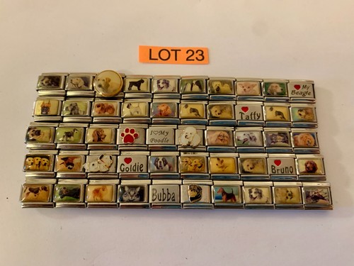 ITALIAN CHARMS WHOLESALE LOT OF 50 PICK YOUR LOT NUMBER FROM THE PICTURES 9MM - 第 8/11 張圖片
