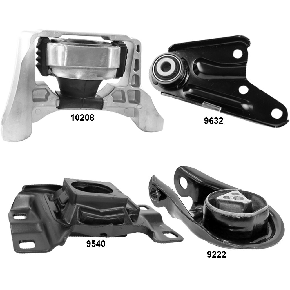 パーツ 3ta A4433 Hydraulic Front Right Engine Mount 1Pc, Fits Mazda CX-5, 3