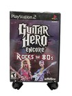 Sony PlayStation 2 Guitar Hero Encore: Rocks the 80s Video Games