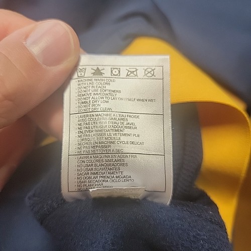 Nike Therma Fit Men's Sweatshirt Size 3XL California Navy / Yellow Cal State - Picture 10 of 10