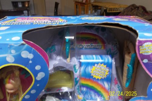 Vintage Merwees Regenbogen Wasserfall Badewanne Spielset 5710 nie geöffnet - Bild 7 von 12