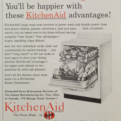 vintage kitchenaid dishwasher for sale