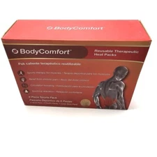 Body Comfort Reusable Therapeutic Heat Packs Sports 6 Piece Chronic Pain Therapy
