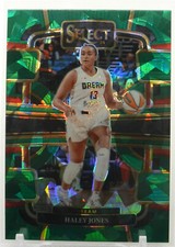 2024 Panini Select WNBA - Concourse Green Ice Prizm #55 Haley Jones