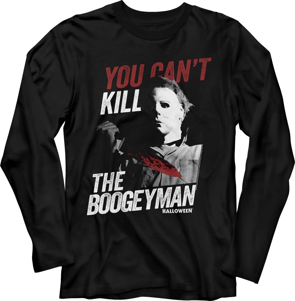 Pre-Sell Halloween Michael Myers Horror Movie Licensed Long Sleeve