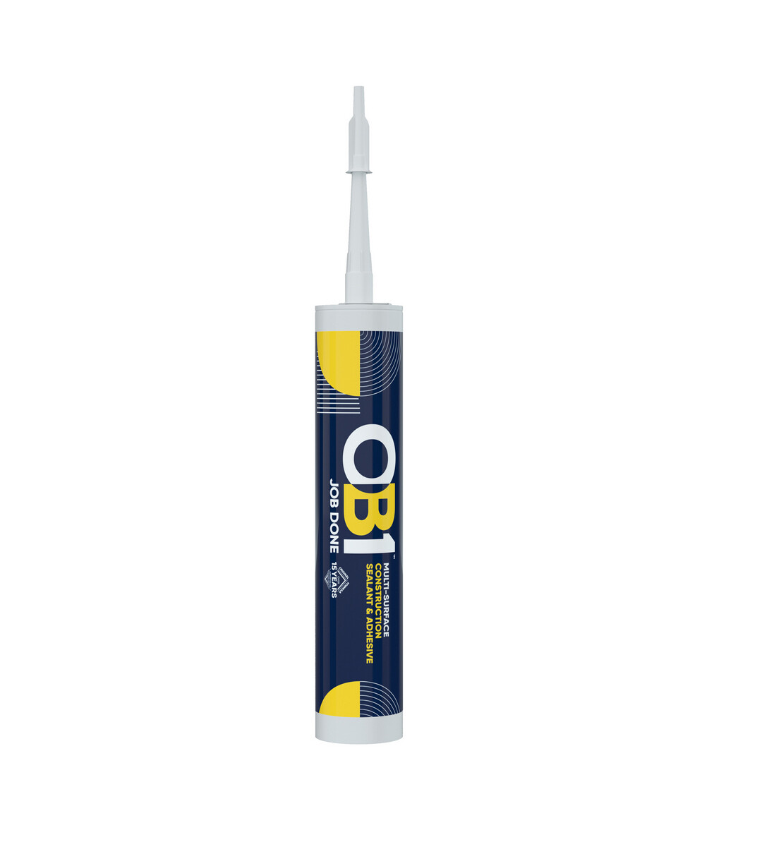 OB1 Multi-Surface Sealant & Adhesive Silver 290ml
