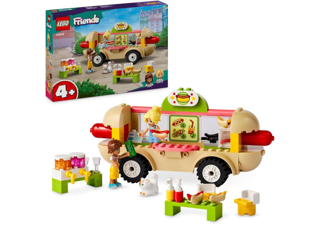 LEGO 42633 Food-Truck de Hot-Dogs créez des histoires de restaurant de plage