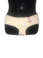 NWT Maidenform Bikini Panty Beige Medium Full Coverage Sissy Feminine Neutral