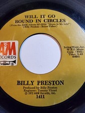 BILLY PRESTON-BLACKBIRD / WILL IT GO ROUND IN CIRCLES - GOOD+ F124
