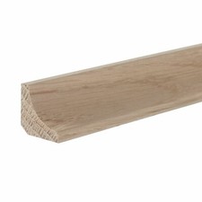 Solid Oak Floor Beading  I  3.0m  I  Corner Edge Bead  I  15mm, 19mm, 22mm