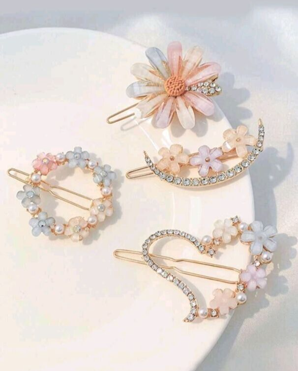 Hair Accessories- Flower Shape- Accessory- Accessories
