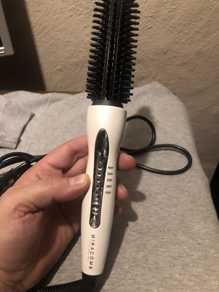 Rizador de pelo redondo Miracomb Fusion Styler 1” modelo barril LN-305B Foto 2 de 2