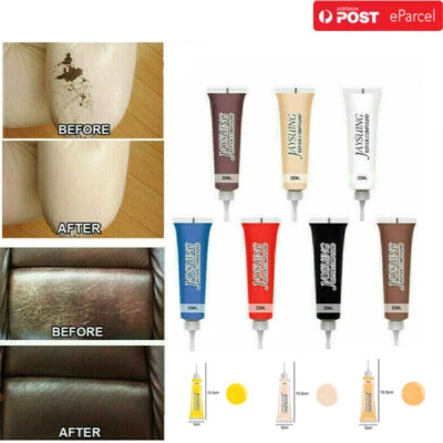 Advanced Leather Repair Gel Kit Filler Restore Car Seat Sofa Scratch Rips Holes - image 1 of 4