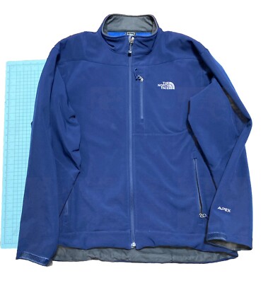 The North Face Apex Bionic 3 Jacket Mens 2XL  XXL Black Soft Shell Gorpcore