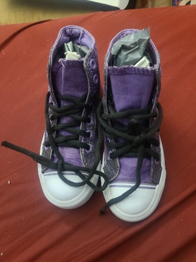 Girls Disney Tinkerbell High Top Tennis ShoesSize 6 | eBay