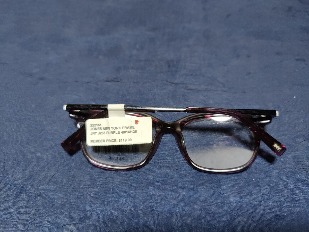 Lot of 5 Jones New York Petite Demo Eyeglasses Oval, Soft Lot of 5 Jones New York Petite Demo Eyeglasses Oval, Soft