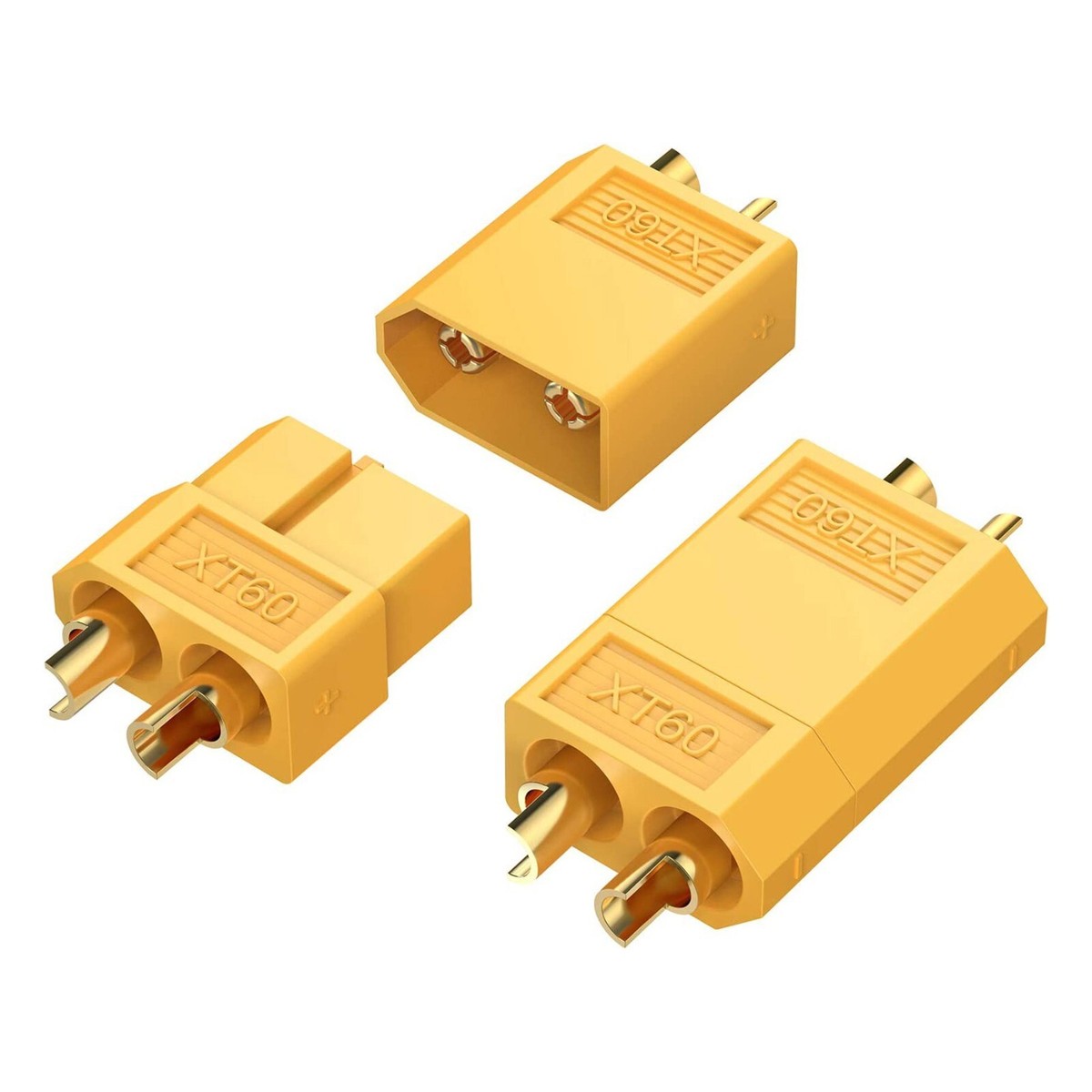 10 Pairs XT60 Bullet Connectors Gold Plated RC Lipo DIY Plug Power Battery XT-60 10 Pairs XT60 Bullet Connectors Gold Plated RC Lipo DIY Plug Power Battery XT-60