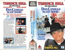 DON CAMILLO SLAAT DOOR / DUTCH VIDEO SLEEVE / VID FILMS VIDEO LABEL