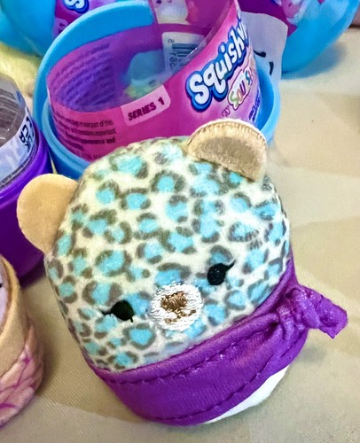 NEW Squishmallows Liv Leopard Mystery Mini Capsule Squishville Plush Stuffed Toy - Picture 8 of 20