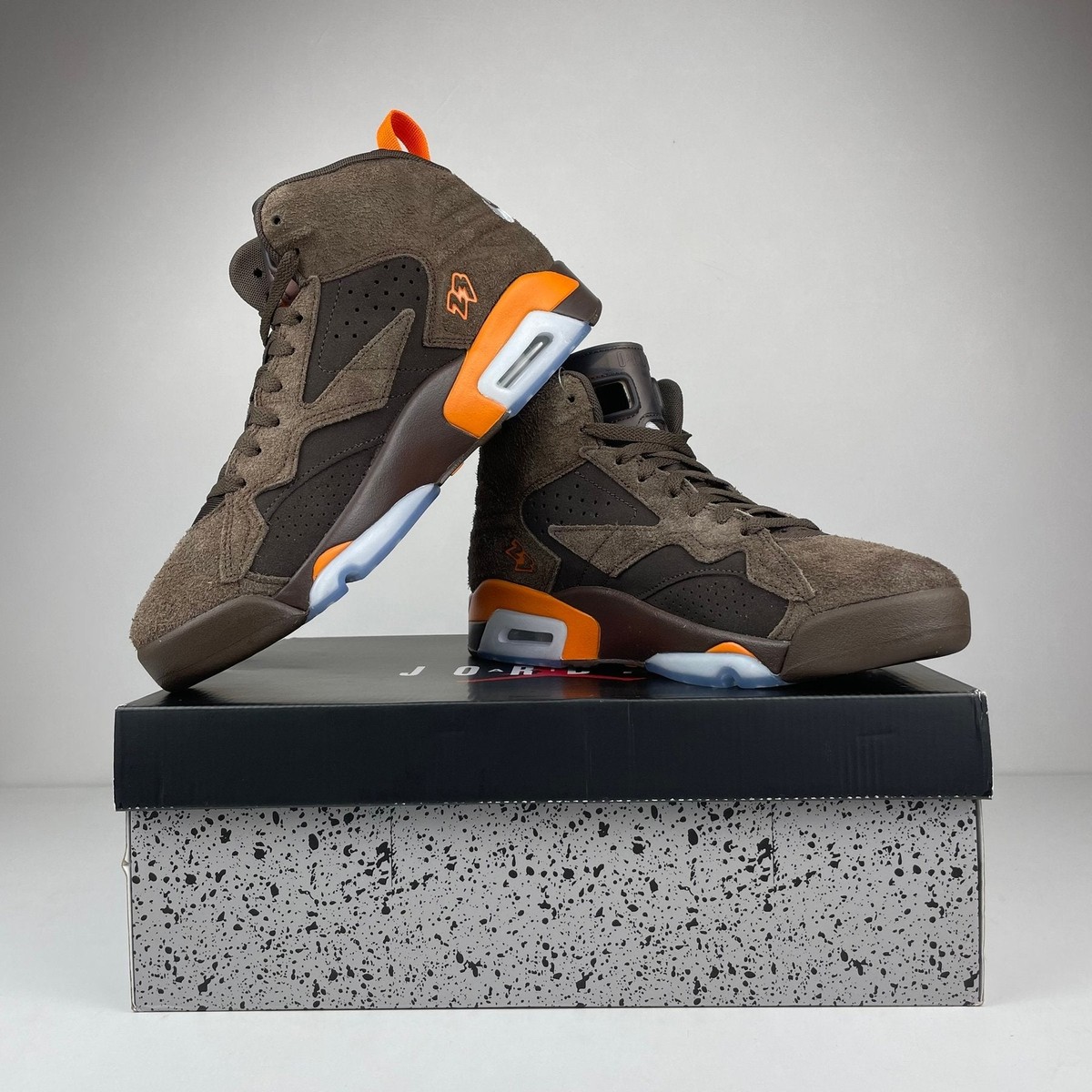 Jordan MVP Track Brown Magma Orange | eBay