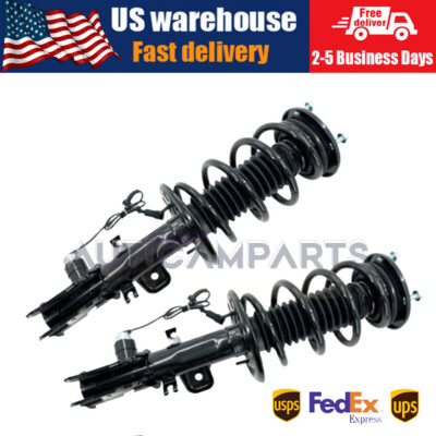 #ad #ad Pair Front Shocks Struts Assembly w Electronic Fit Lincoln MKT 3.5L 3.7L 2013 19 $221.25