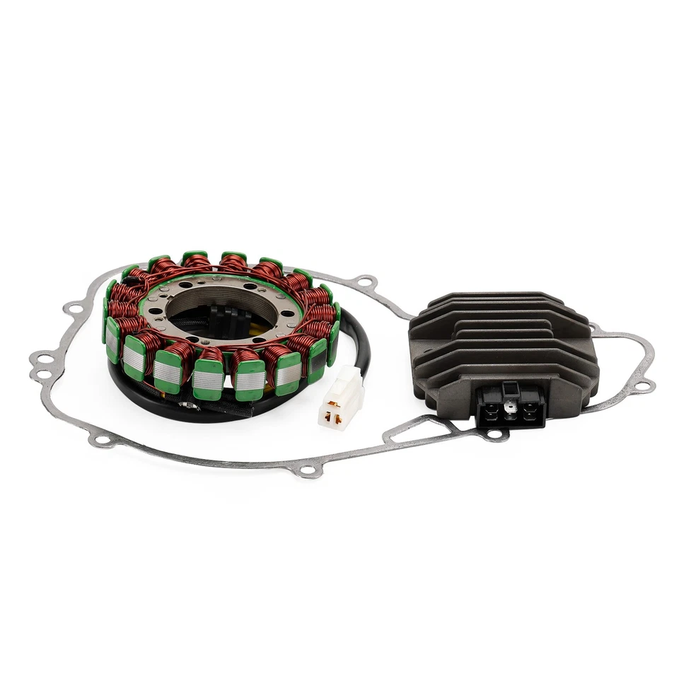 STATOR GENERATOR REGULATOR RECTIFIER W/ GASKET FOR KAWASAKI KLR650 2008-2010 T1 Foto 2 de 4