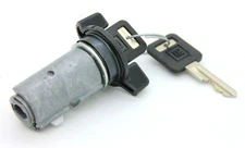 New OEM Strattec Black Ignition Lock Cylinder with GM Keys Fits Listed GM Models
