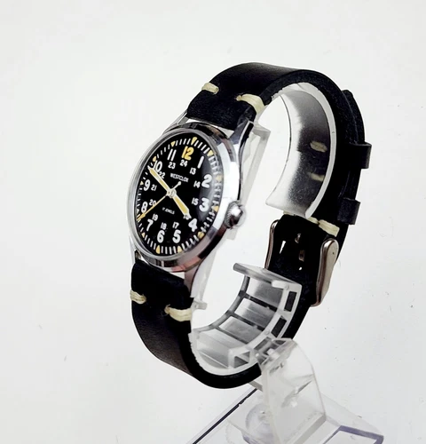 Men's Vintage 70's MILITARY Watch WESTCLOX Cal.A-201. Manual Wind