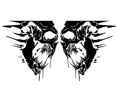 Fit For Dodge Ram Toyota Hilux Trunk Side Skull Sticker Vinyl Graphics Decal - Picture 2 of 9